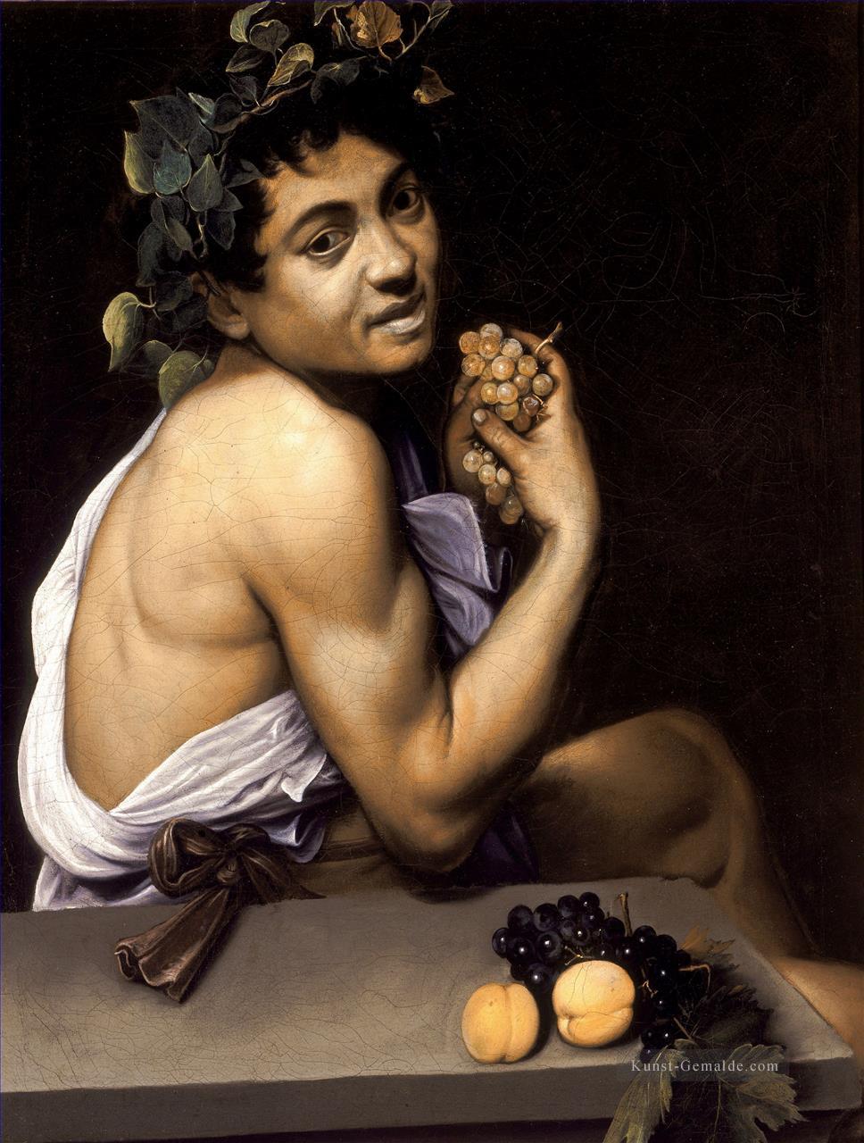 kranke Bacchus Caravaggio Ölgemälde